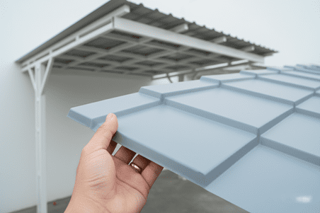 تفاوت ورق UPVC ذوزنقه‌ای با ورق‌های گالوانیزه