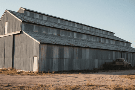 مقایسه ورق سقف انبار فلزی و UPVC