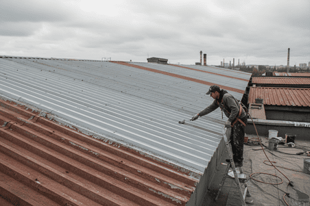 هزینه پوشش سقف سوله با ورق ذوزنقهای