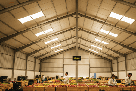 مقایسه ورق سقف انبار فلزی و UPVC