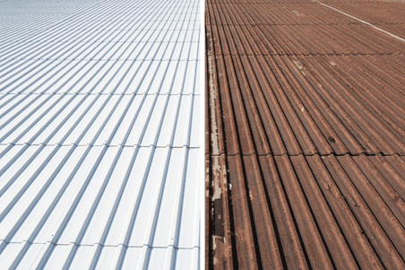 ورق سقف انبار مناسب برای کالاهای حساس به رطوبت