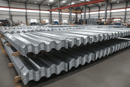 ورق سقف انبار مناسب برای کالاهای حساس به رطوبت