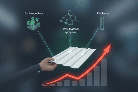 قیمت ورق سایهبان حیاط در سال ۱۴۰۴