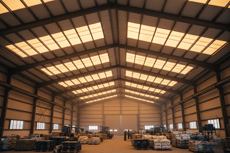 پوشش سقف سوله با ورق گالوانیزه