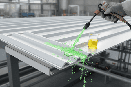 ورق سقف انبار مناسب برای کالاهای حساس به رطوبت