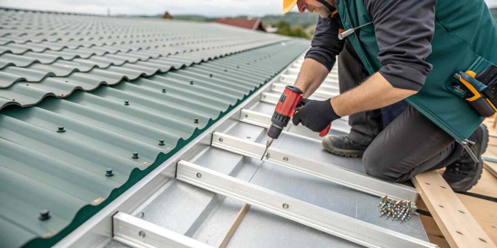 نکات اجرایی نصب ورق UPVC روی سازه‌های فلزی یا چوبی