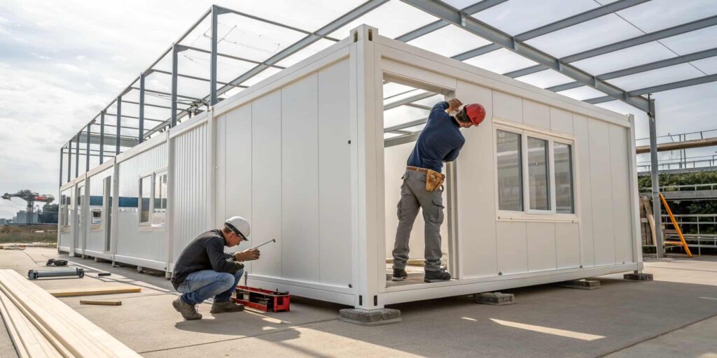 استفاده از ورق UPVC در کانکس و کانتینر