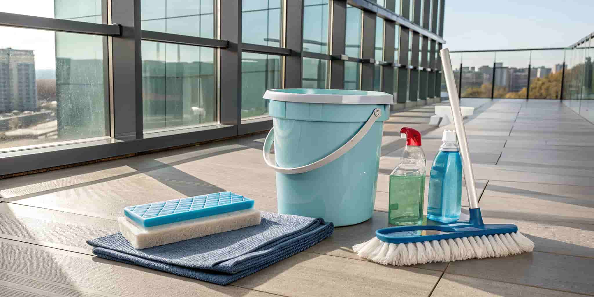 مواد و ابزارهای مجاز برای شستشوی ورق UPVC