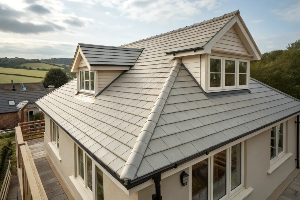 نقش شیب سقف در عملکرد آبرو ورقهای UPVC