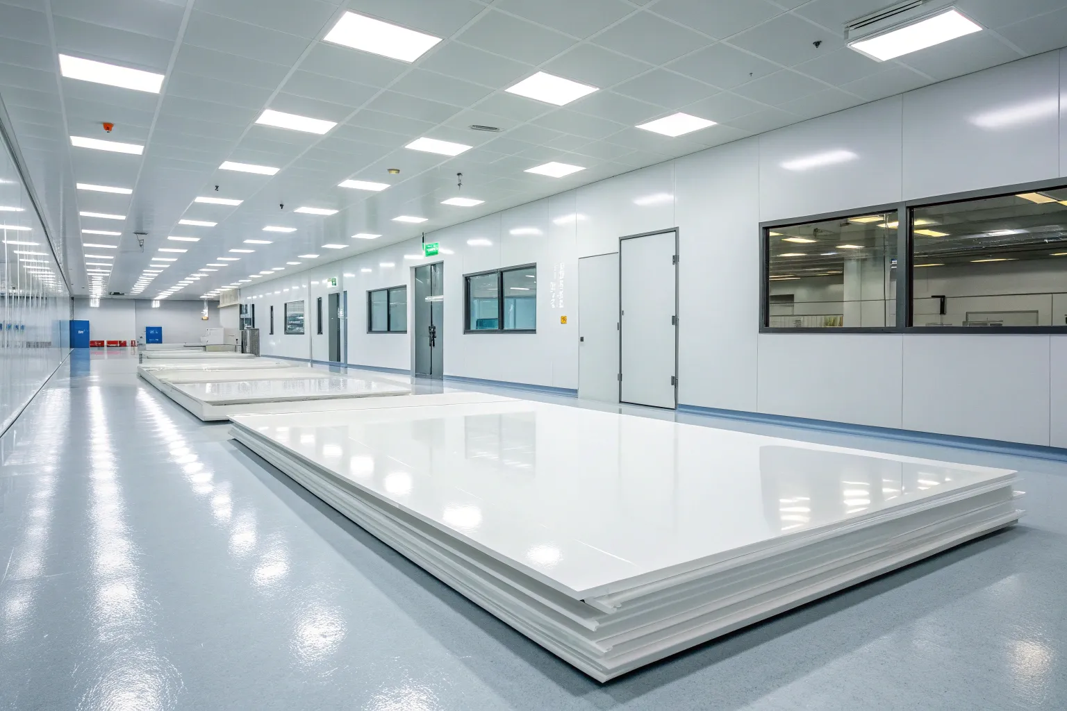 کاربرد ورق UPVC در کلینروم و سردخانهها